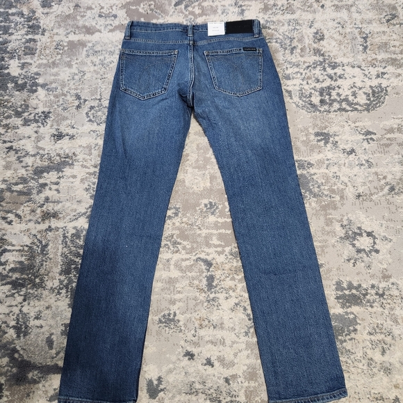 Calvin Klein Jeans | NWT Men's Slim Flit Blue Jeans - Picture 6 of 6